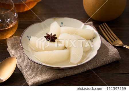 日本梨子蜜餞 | 八角茴香口味的秋季甜點 131597269