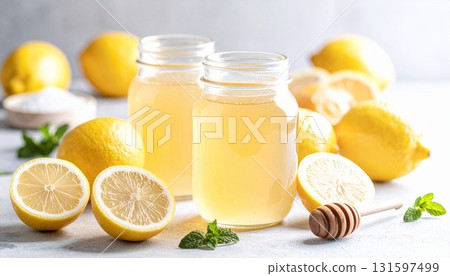 蜂蜜檸檬水對增強免疫力很有幫助 蜂蜜檸檬水對增強免疫力很有幫助 131597499