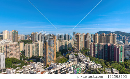 Oct 1 2025 Peaceful Residential Scene in Ho Man Tin, Kowloon Oct 1 2025 Peaceful Residential Scene in Ho Man Tin, Kowloon 131598393