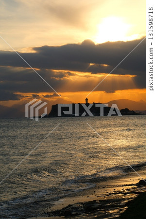 黃昏的江之島 黃昏的江之島 131598718