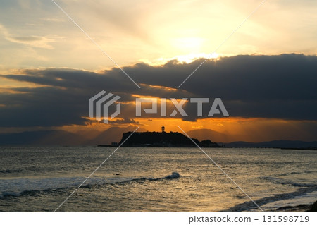 黃昏的江之島 黃昏的江之島 131598719