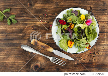 Delicate salad, fresh salad. Delicate salad, fresh salad. 131599588