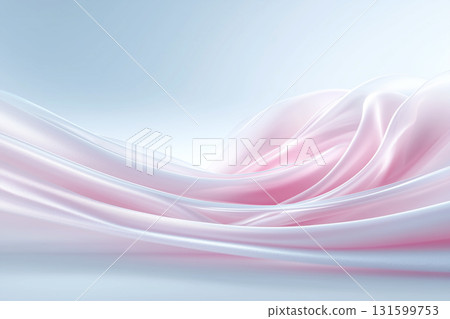 波紋淡粉紅色絲綢的優雅抽象的背景 波紋淡粉紅色絲綢的優雅抽象的背景 131599753