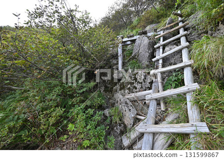 Climbing Mount Kisokoma, Central Alps, Nagano Prefecture Climbing Mount Kisokoma, Central Alps, Nagano Prefecture 131599867