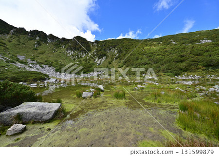 Climbing Mount Kisokoma, Central Alps, Nagano Prefecture 131599879
