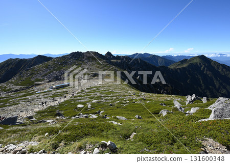Climbing Mount Kisokoma, Central Alps, Nagano Prefecture 131600348