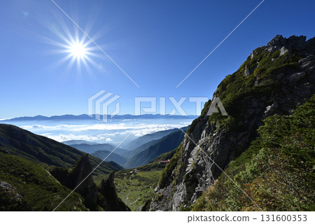 Climbing Mount Kisokoma, Central Alps, Nagano Prefecture Climbing Mount Kisokoma, Central Alps, Nagano Prefecture 131600353