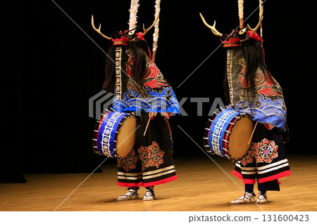 Iwate Prefecture Folk Performing Arts Performance Deer Dance 131600423