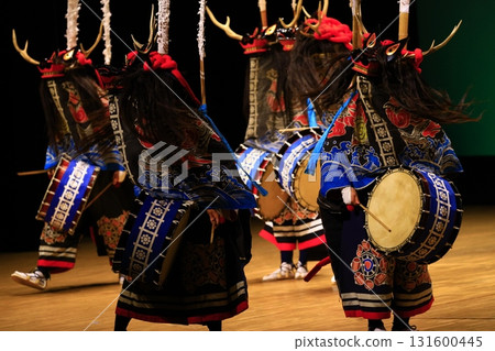 Iwate Prefecture Folk Performing Arts Performance Deer Dance Iwate Prefecture Folk Performing Arts Performance Deer Dance 131600445