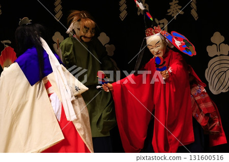 Man carrying a portable shrine Man carrying a portable shrine 131600516