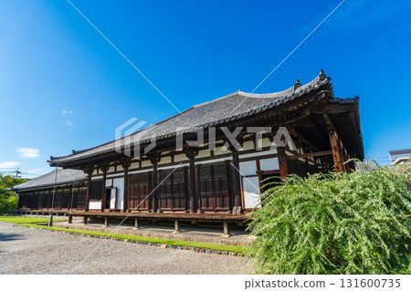 Gangoji Temple, Nara City, Nara Prefecture, Hagi and Gokurakubo Main Hall Gangoji Temple, Nara City, Nara Prefecture, Hagi and Gokurakubo Main Hall 131600735