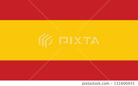 Spain national symbol. Flag of Spanish flag is a sign symbol. Spain national symbol. Flag of Spanish flag is a sign symbol. 131600935