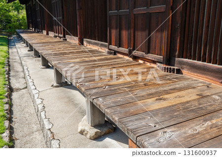 Veranda of the Zen room at Gangoji Temple, Nara City, Nara Prefecture 131600937
