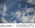 Flags of the world fluttering in the sky - Sports day image Flags of the world fluttering in the sky - Sports day image 131601272