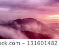 Misty mountain landscape 131601482
