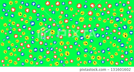 Social Media Engagement Pattern with Emojis and Likes. Social Media Engagement Pattern with Emojis and Likes. 131601602