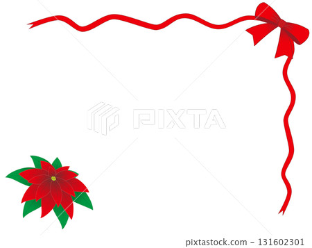 Poinsettia (ribbon frame) Poinsettia (ribbon frame) 131602301