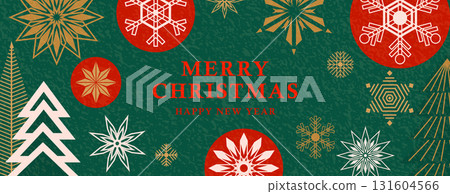Christmas backgrounds vector illustration. Modern invitation merry xmas and happy new year with typography, abstract christmas tree, ball and snowflake. Winter business pattern with textured effect Christmas backgrounds vector illustration. Modern invitation merry xmas and happy new year with typography, abstract christmas tree, ball and snowflake. Winter business pattern with textured effect 131604566