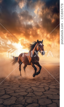 Dramatic close-up of a black horses eye with vivid flames reflected, symbolizing the strength of the 2026 Fire Horse Dramatic close-up of a black horses eye with vivid flames reflected, symbolizing the strength of the 2026 Fire Horse 131604778