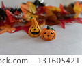 Fun Halloween decorations and pumpkins 131605421