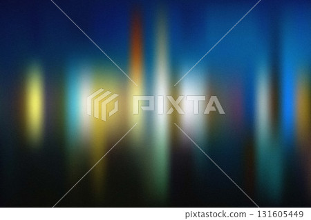 Night city lights blur with blue tone vertical motion Night city lights blur with blue tone vertical motion 131605449