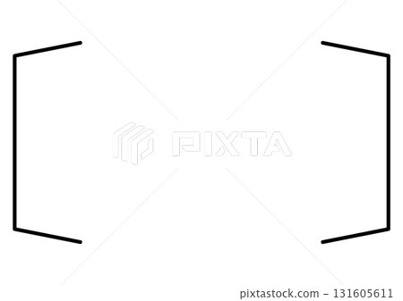 用於引用和標題的現代黑色支架框架 131605611