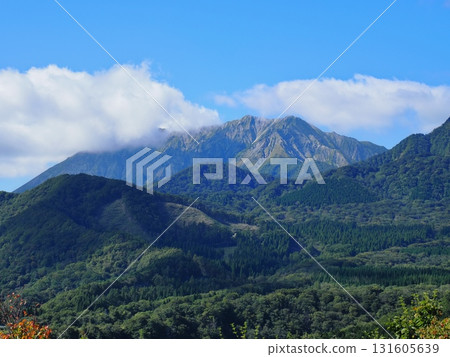 從蒜山大山天際線的木目台展望休息處眺望大山 從蒜山大山天際線的木目台展望休息處眺望大山 131605639