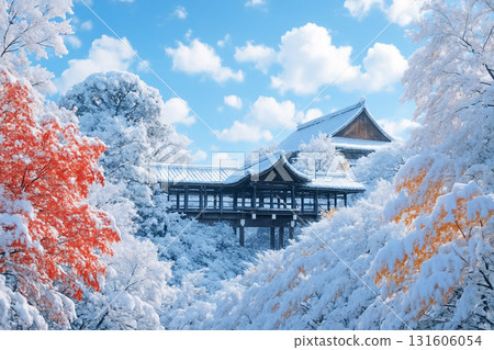 東福寺 - 通天橋和雪景 東福寺 - 通天橋和雪景 131606054