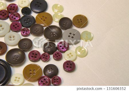 Various types of buttons 131606352