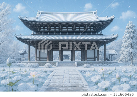 東福寺三門雪景 東福寺三門雪景 131606486