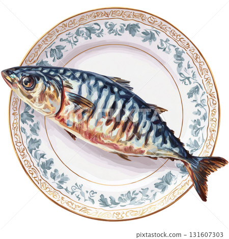 Grilled Mackerel 131607303