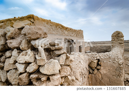 Ruins of an ancient fishing village 131607885