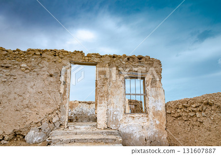 Ruins of an ancient fishing village 131607887