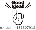 Idea, finger, good idea, inspiration, idea, I see, hand Idea, finger, good idea, inspiration, idea, I see, hand 131607918