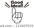 Idea, finger, good idea, inspiration, idea, I see, hand Idea, finger, good idea, inspiration, idea, I see, hand 131607919