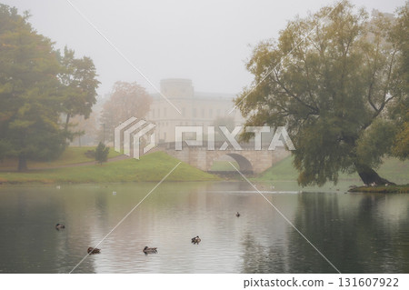 Museum Reserve Gatchina Palace. Autumn park 131607922