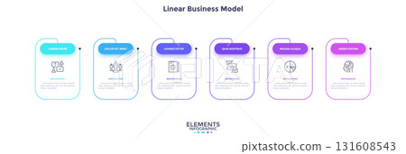 Modern Vector Infographic Banner. Business Illustration for presentation Modern Vector Infographic Banner. Business Illustration for presentation 131608543