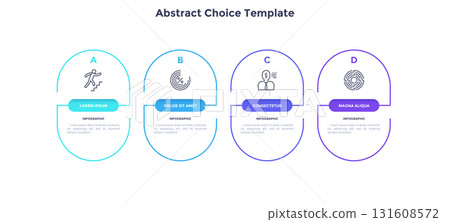 Modern Vector Infographic Banner. Business Illustration for presentation 131608572
