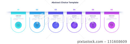 Modern Vector Infographic Banner. Business Illustration for presentation 131608609