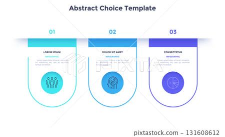 Modern Vector Infographic Banner. Business Illustration for presentation Modern Vector Infographic Banner. Business Illustration for presentation 131608612