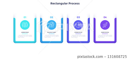 Modern Vector Infographic Banner. Business Illustration for presentation 131608725