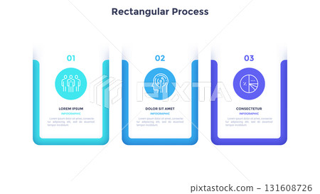 Modern Vector Infographic Banner. Business Illustration for presentation 131608726