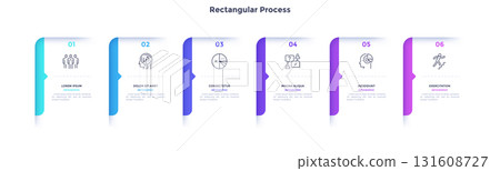 Modern Vector Infographic Banner. Business Illustration for presentation Modern Vector Infographic Banner. Business Illustration for presentation 131608727