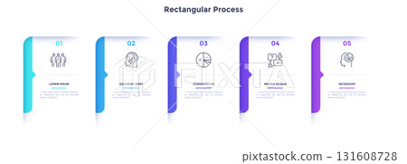 Modern Vector Infographic Banner. Business Illustration for presentation 131608728