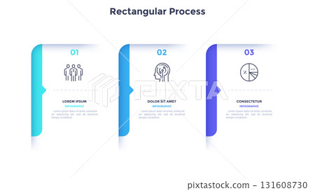 Modern Vector Infographic Banner. Business Illustration for presentation Modern Vector Infographic Banner. Business Illustration for presentation 131608730