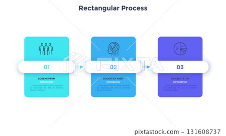 Modern Vector Infographic Banner. Business Illustration for presentation Modern Vector Infographic Banner. Business Illustration for presentation 131608737