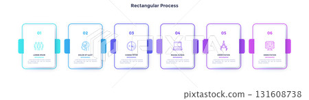 Modern Vector Infographic Banner. Business Illustration for presentation 131608738