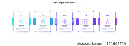 Modern Vector Infographic Banner. Business Illustration for presentation 131608739
