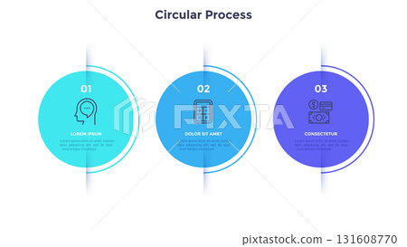 Modern Vector Infographic Banner. Business Illustration for presentation 131608770