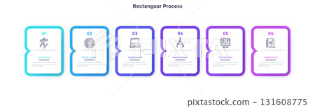 Modern Vector Infographic Banner. Business Illustration for presentation 131608775